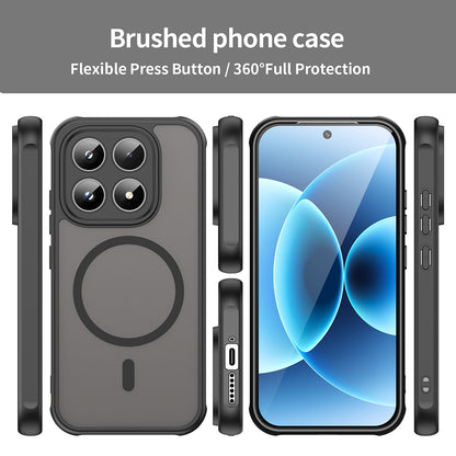 Θήκη MagSafe για Honor 600 Lite, Techsuit, HaloFrost II, Μαύρη