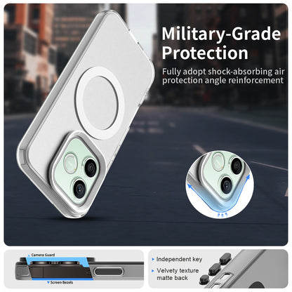 Θήκη MagSafe για Honor 600 Pro / 600, Techsuit, CandyCase, Λευκό