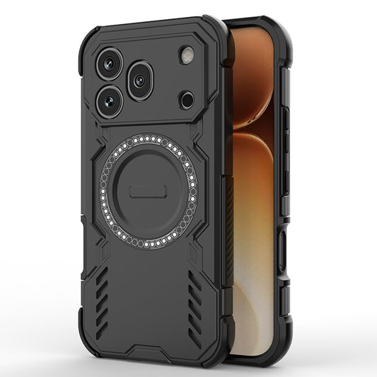 Θήκη MagSafe για Honor 600 Pro, Techsuit, ArmorMag, Μαύρη