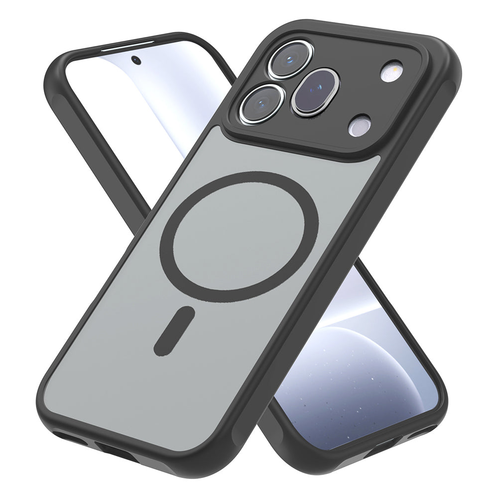 Θήκη MagSafe για Honor 600 Pro, Techsuit, HaloFrost II, Μαύρη