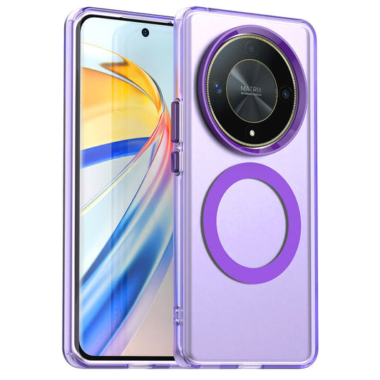 Θήκη MagSafe για Honor Magic6 Lite, Techsuit, CandyCase, Μωβ