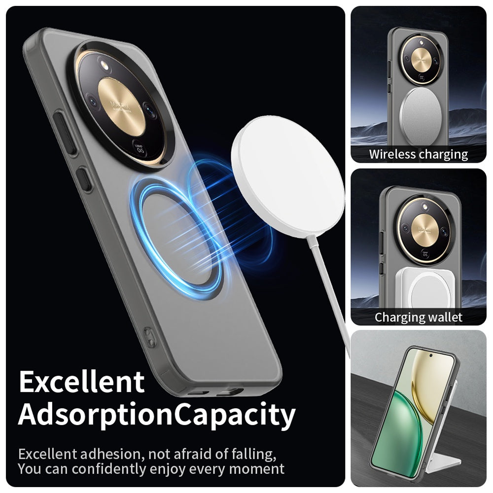 Θήκη MagSafe για Honor Magic8 Lite, Techsuit, CandyCase, Μαύρη
