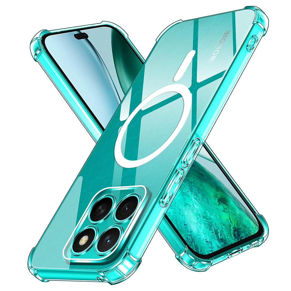 Θήκη MagSafe για Honor X8c, Techsuit, Ανθεκτική σε Κρούσεις, Διαφανής