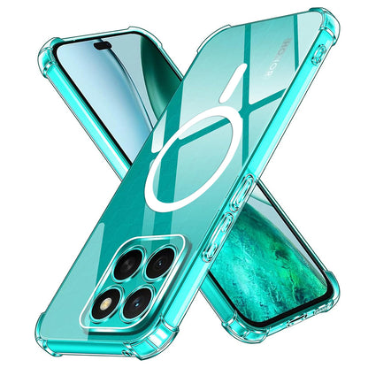 Θήκη MagSafe για Honor X8c, Techsuit, Ανθεκτική σε Κρούσεις, Διαφανής
