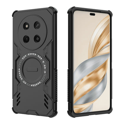 Θήκη MagSafe για Honor X9c / Magic7 Lite, Techsuit, ArmorMag, Μαύρη