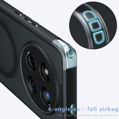 Θήκη MagSafe για Honor X9c / Magic7 Lite, Techsuit, PureFrost, Μαύρο