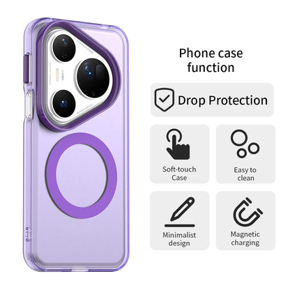 Θήκη MagSafe για Huawei Pura 80 Ultra, Techsuit, CandyCase, Μωβ