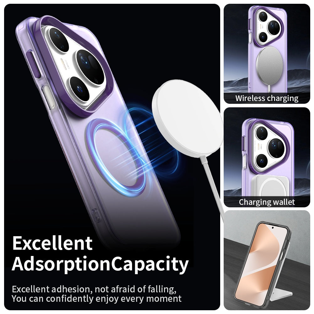 Θήκη MagSafe για Huawei Pura 80 Ultra, Techsuit, CandyCase, Μωβ