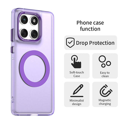 Θήκη MagSafe για Motorola Edge 60 Fusion / Edge 60, Techsuit, CandyCase, Μωβ