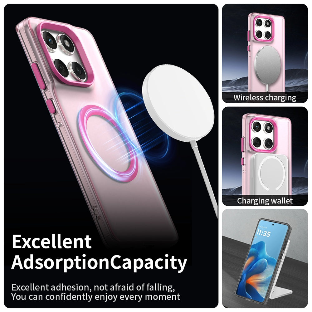 Θήκη MagSafe για Motorola Edge 60 Fusion / Edge 60, Techsuit, CandyCase, Ροζ
