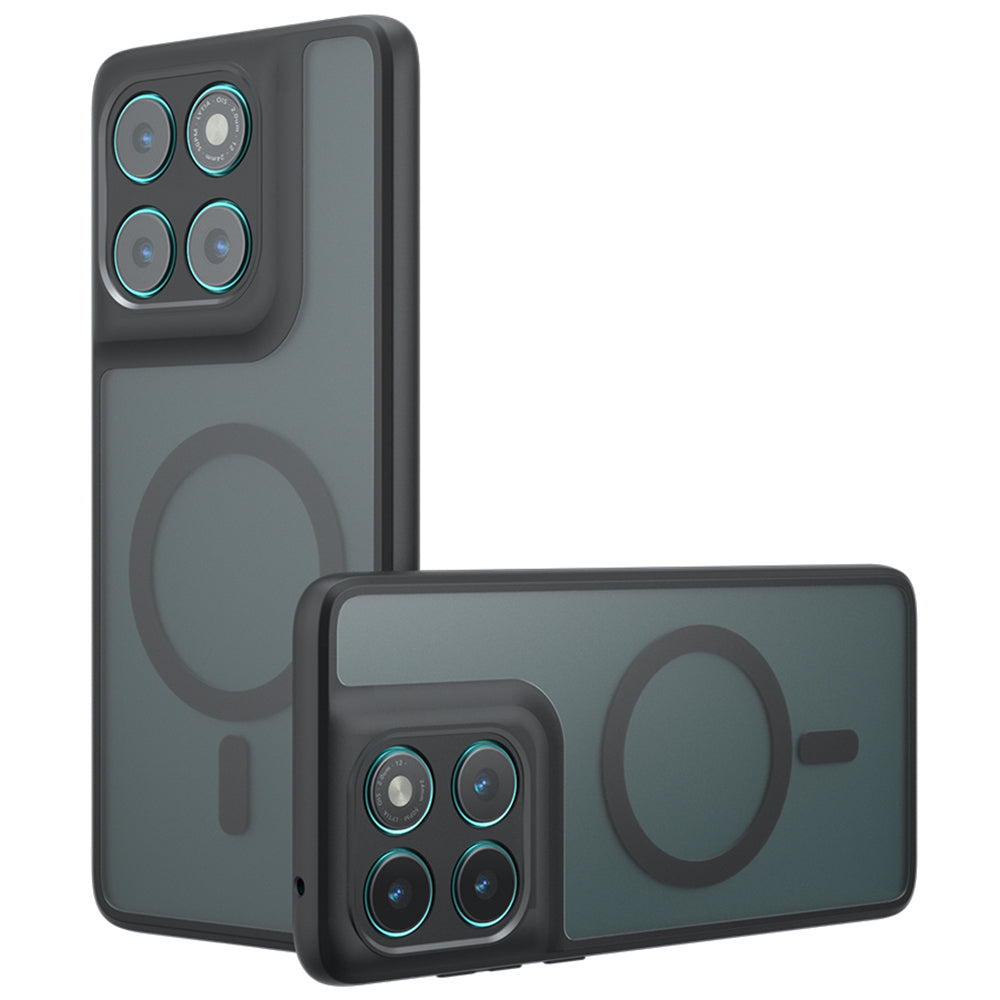 Θήκη MagSafe για Motorola Edge 60 Fusion / Edge 60, Techsuit, PureFrost, Μαύρη