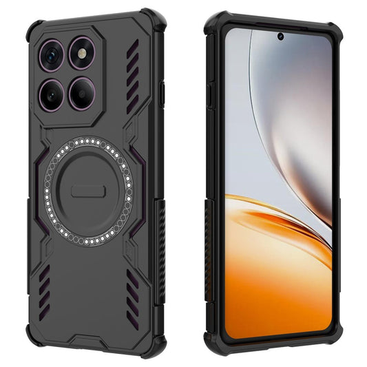 Θήκη MagSafe για Motorola Edge 60 Pro, Techsuit, ArmorMag, Μαύρη