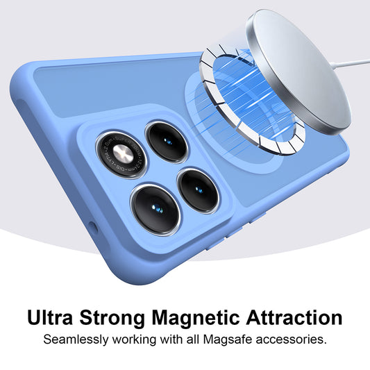 Θήκη MagSafe για Motorola Edge 70 Fusion, Techsuit, HaloFrost II, Μπλε