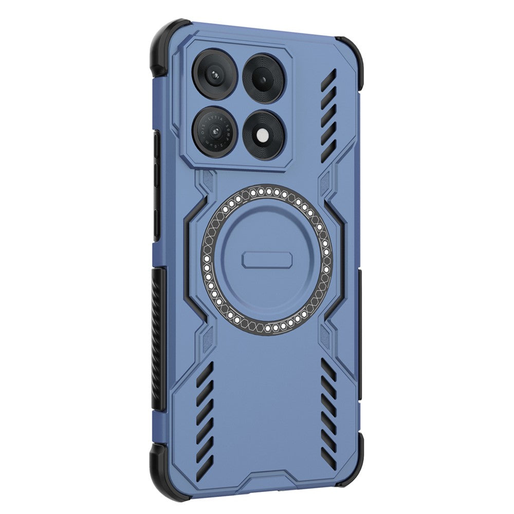 Θήκη MagSafe για Motorola Edge 70 Max, Techsuit, ArmorMag, Μπλε
