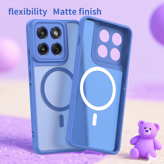 Θήκη MagSafe για Motorola Edge 70, Techsuit, HaloFrost II, Μπλε