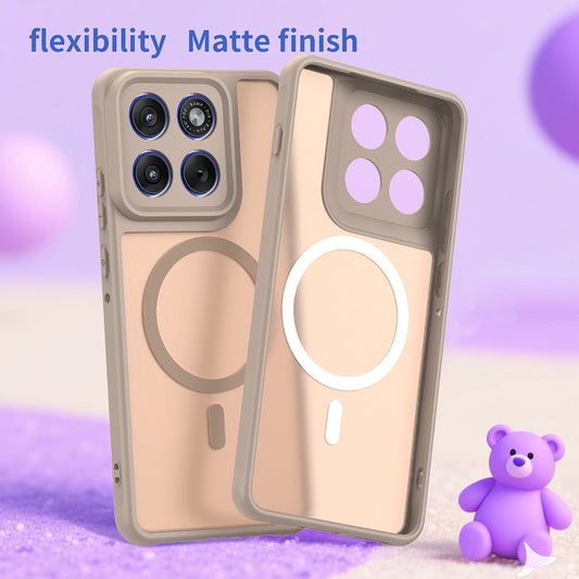 Θήκη MagSafe για Motorola Edge 70, Techsuit, HaloFrost II, Χρυσή