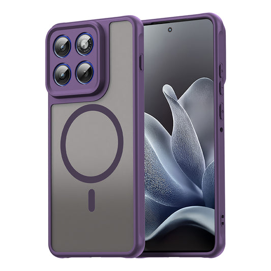 Θήκη MagSafe για Motorola Edge 70, Techsuit, HaloFrost II, Μωβ