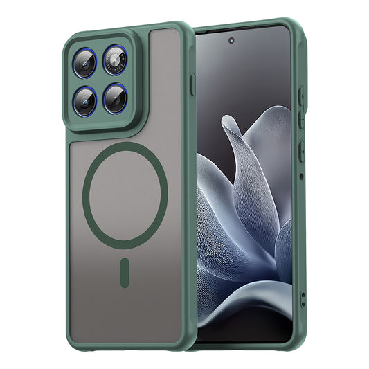 Θήκη MagSafe για Motorola Edge 70, Techsuit, HaloFrost II, Πράσινο