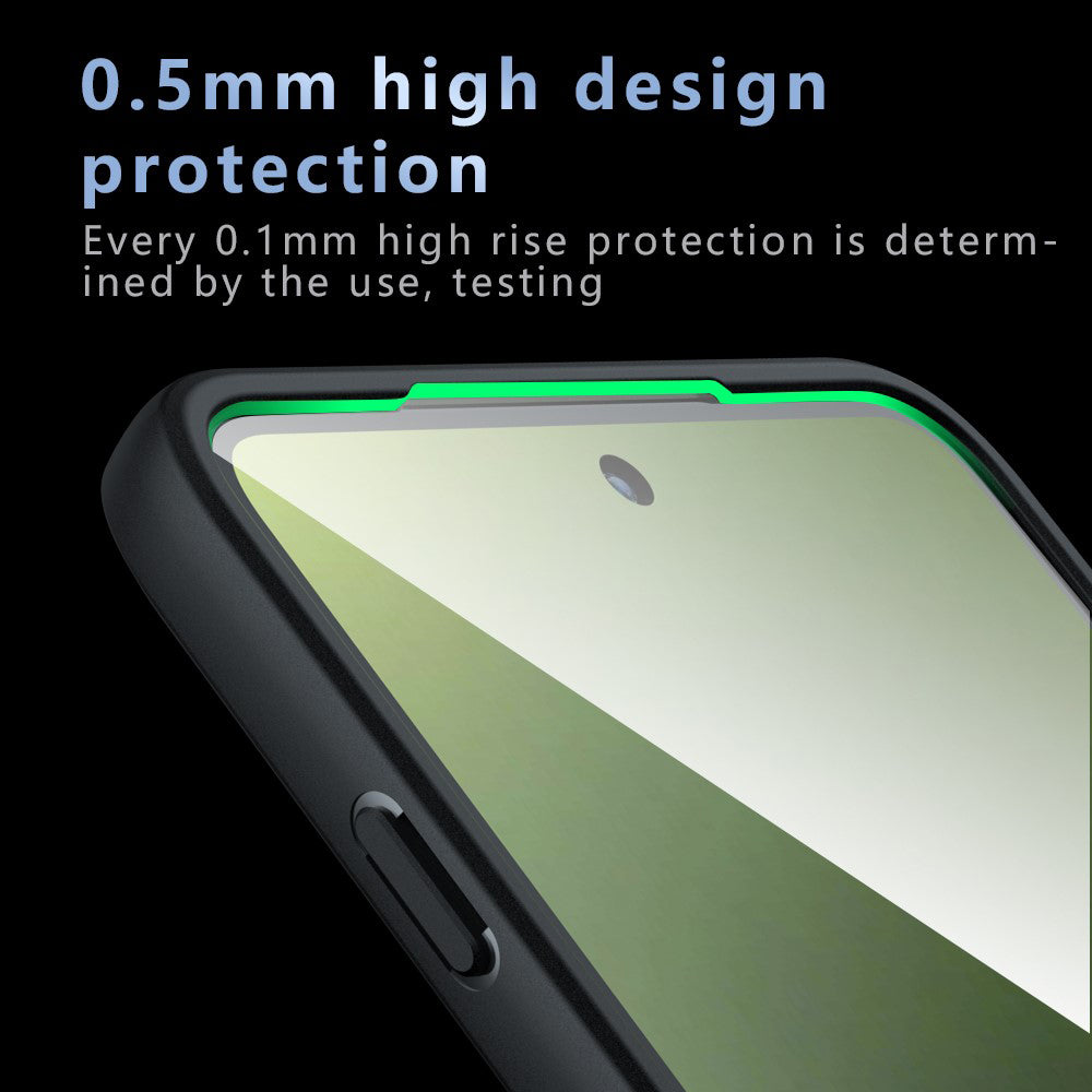 Θήκη MagSafe για Motorola Edge 70, Techsuit, PureFrost, Ματ Μαύρη