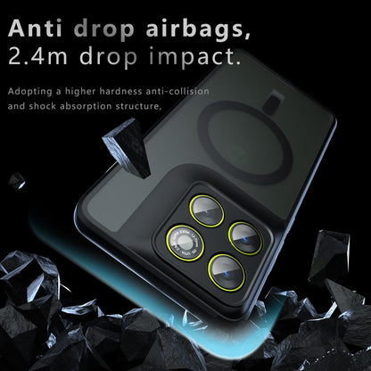 Θήκη MagSafe για Motorola Edge 70, Techsuit, PureFrost, Ματ Μαύρη
