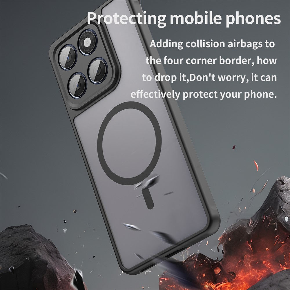 Θήκη MagSafe για Motorola Edge 70 Ultra / Signature, Techsuit, HaloFrost II, Μπλε Ναυτικό