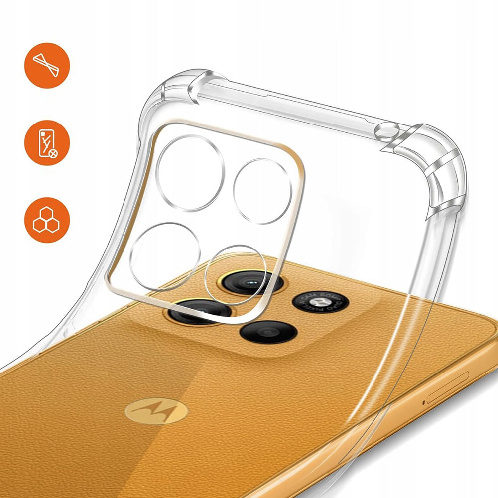 Θήκη MagSafe για Motorola Moto G15 / G15 Power, Techsuit, Ανθεκτική σε Κρούσεις, Διαφανής