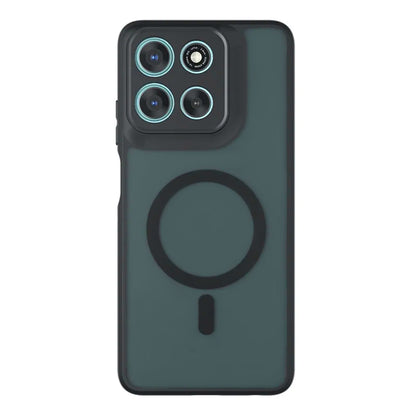 Θήκη MagSafe για Motorola Moto G67 Power / G57 Power, Techsuit, PureFrost, Μαύρη Σατινέ