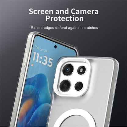 Θήκη MagSafe για Motorola Moto G86, Techsuit, CandyCase, Λευκή