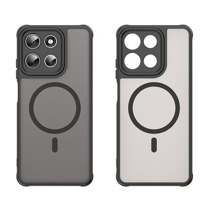 Θήκη MagSafe για Motorola Moto G86, Techsuit, HaloFrost II, Μαύρο