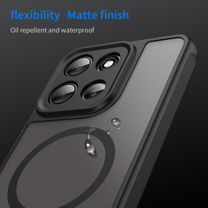 Θήκη MagSafe για Motorola Moto G86, Techsuit, HaloFrost II, Μαύρο