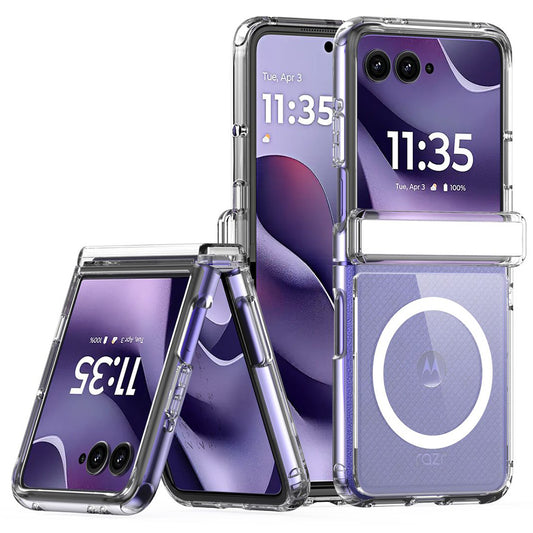 Θήκη MagSafe για Motorola Razr 70 / Razr 60 / Razr 50, DUX DUCIS, λεπτή, διάφανη