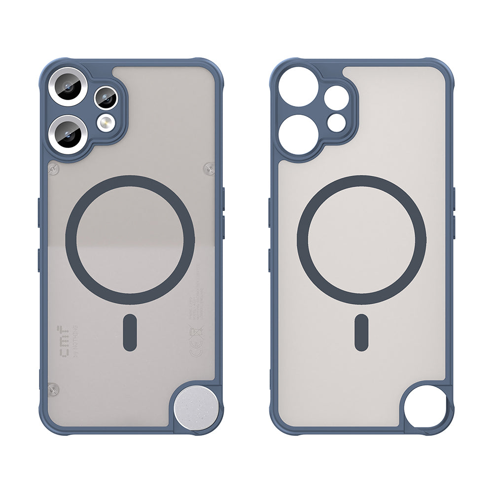 Θήκη MagSafe για Nothing CMF Phone 2 Pro, Techsuit, HaloFrost II, Μπλε Σκούρο