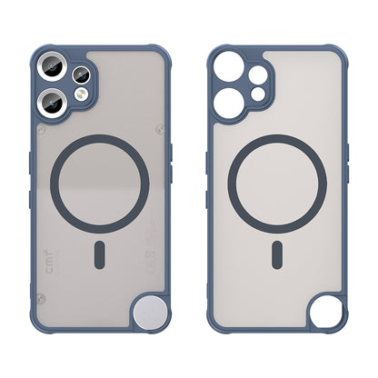 Θήκη MagSafe για Nothing CMF Phone 2 Pro, Techsuit, HaloFrost II, Μπλε Σκούρο