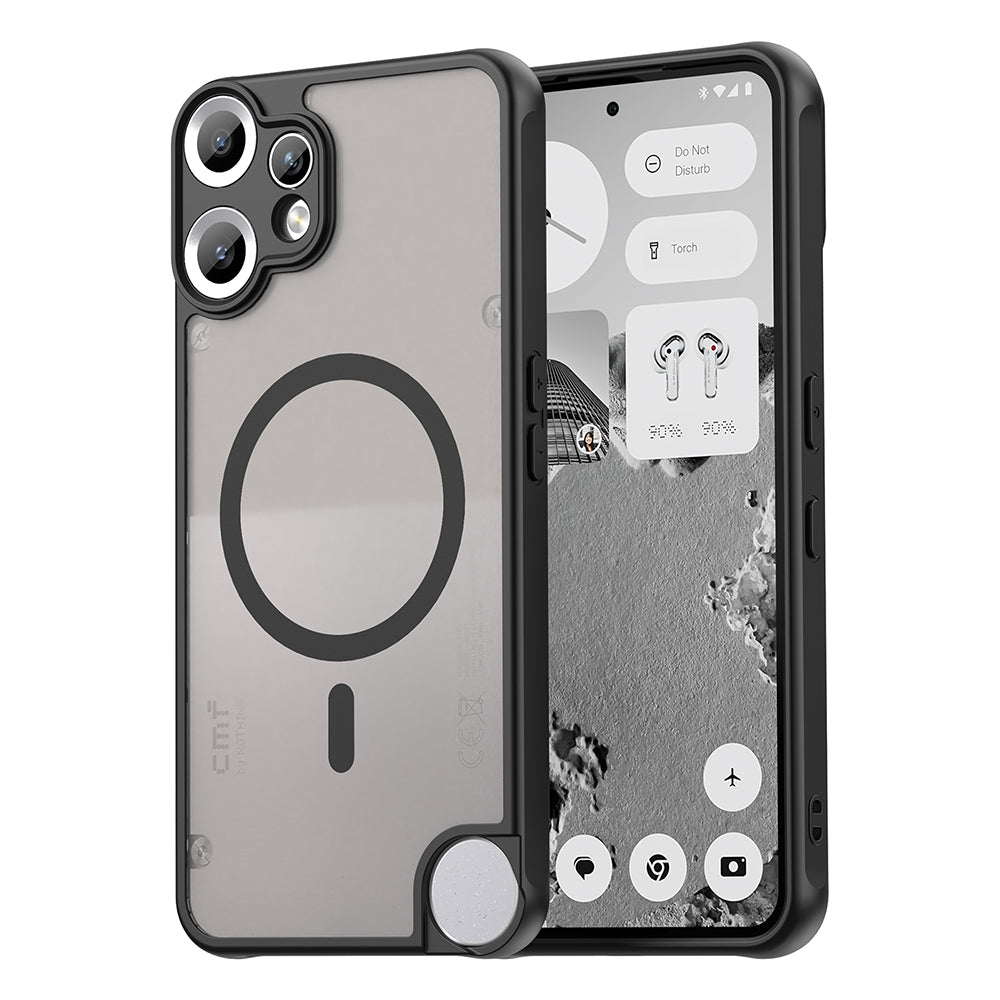 Θήκη MagSafe για Nothing CMF Phone 2 Pro, Techsuit, HaloFrost II, Μαύρη