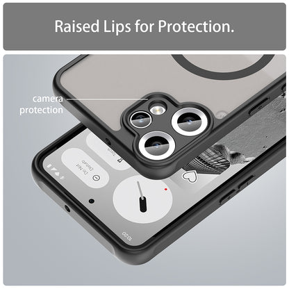 Θήκη MagSafe για Nothing CMF Phone 2 Pro, Techsuit, HaloFrost II, Μαύρη