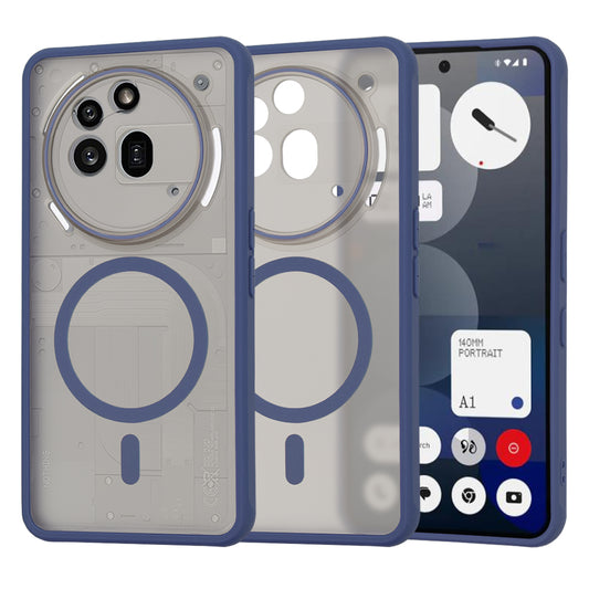 Θήκη MagSafe για Nothing Phone (3a) Pro, Techsuit, HaloFrost, Μπλε Σκούρο