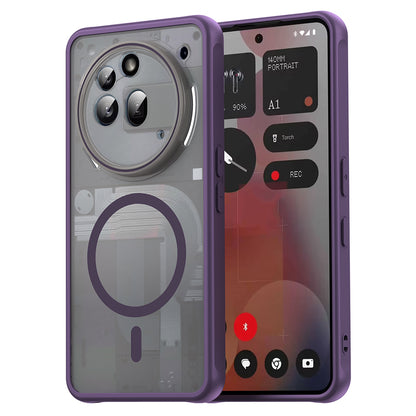Θήκη MagSafe για Nothing Phone (3a) Pro, Techsuit, HaloFrost II, Μωβ