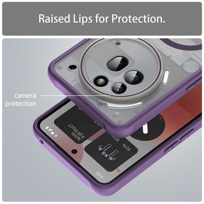 Θήκη MagSafe για Nothing Phone (3a) Pro, Techsuit, HaloFrost II, Μωβ