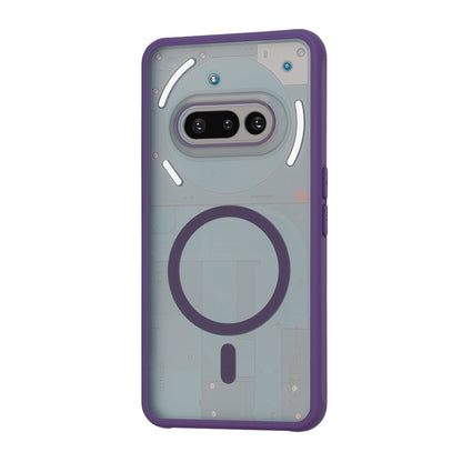 Θήκη MagSafe για Nothing Phone (3a), Techsuit, HaloFrost, Σκούρο Μωβ