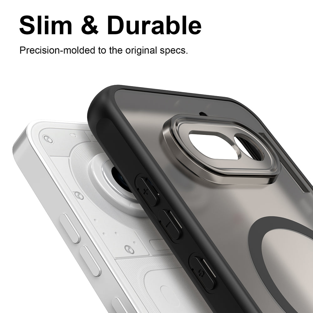 Θήκη MagSafe για Nothing Phone (4a) Pro, Techsuit, HaloFrost II, Μαύρη