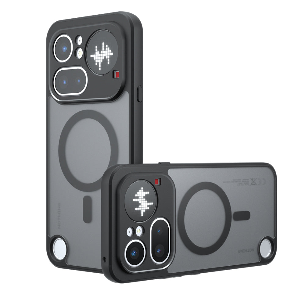 Θήκη MagSafe για Nothing Phone (4a) Pro, Techsuit, PureFrost, Μαύρο Σατινέ