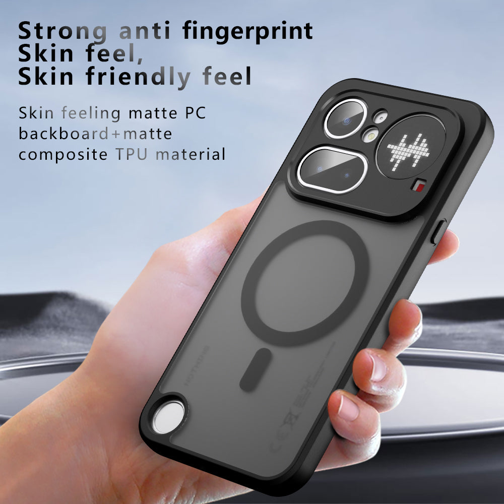 Θήκη MagSafe για Nothing Phone (4a) Pro, Techsuit, PureFrost, Μαύρο Σατινέ