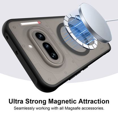 Θήκη MagSafe για Nothing Phone (4a), Techsuit, HaloFrost II, Μαύρη