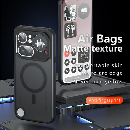 Θήκη MagSafe για Nothing Phone (4a), Techsuit, PureFrost, Μαύρο Σατινέ