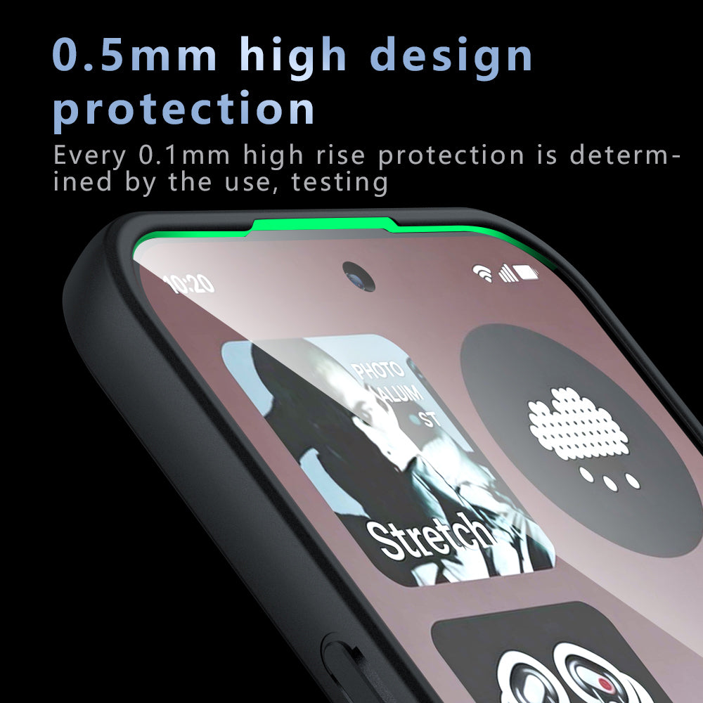 Θήκη MagSafe για Nothing Phone (4a), Techsuit, PureFrost, Μαύρο Σατινέ