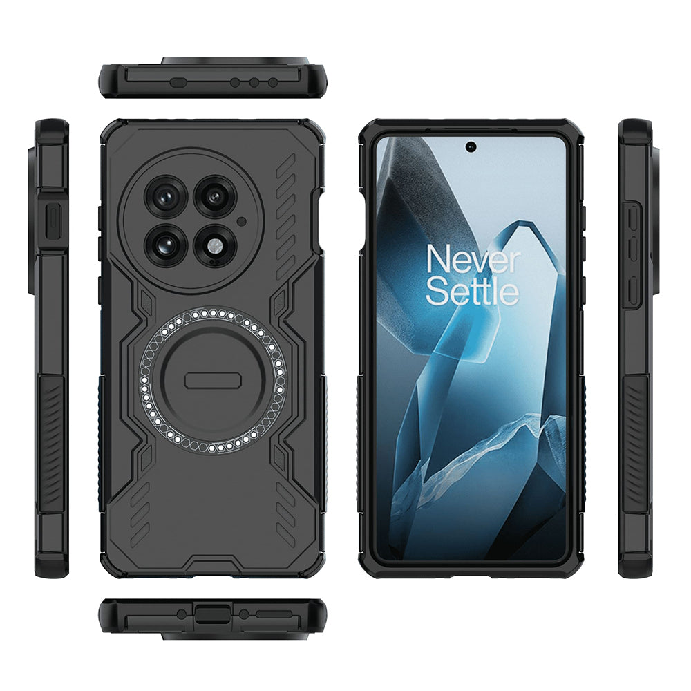 Θήκη MagSafe για OnePlus 13, Techsuit, ArmorMag, Μαύρη