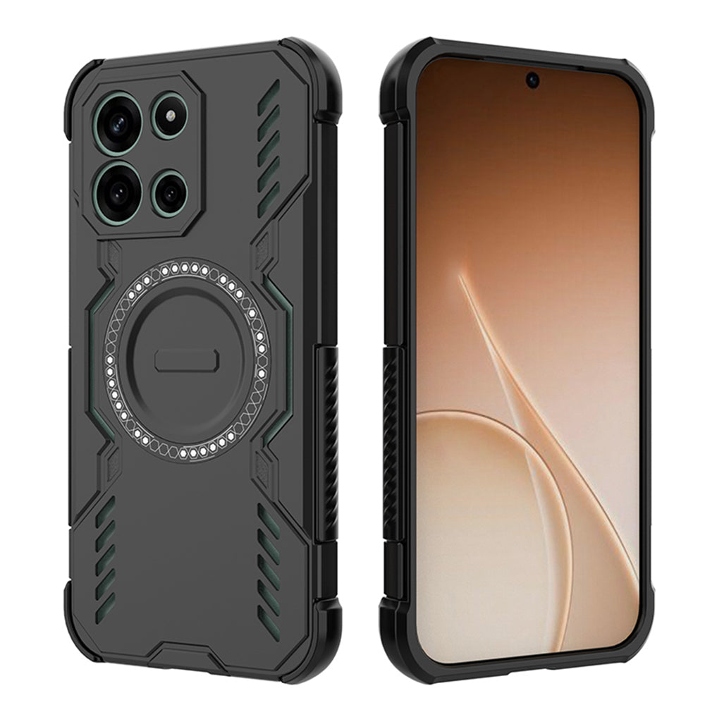 Θήκη MagSafe για OnePlus Nord 6, Techsuit, ArmorMag, Μαύρη