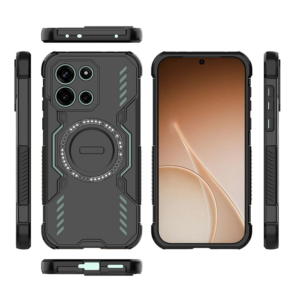 Θήκη MagSafe για OnePlus Nord 6, Techsuit, ArmorMag, Μαύρη