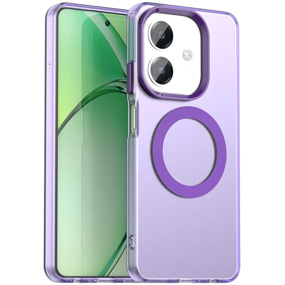 Θήκη MagSafe για Oppo A3 4G / A3 5G, Techsuit, CandyCase, Μωβ