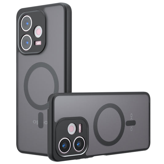 Θήκη MagSafe για Oppo A5 Pro 4G / A5 Pro, Techsuit, PureFrost, Μαύρο